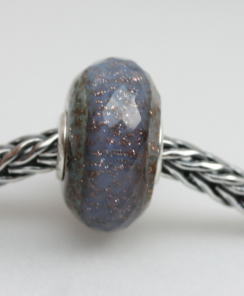 Troll Agate 15 TROLLBEADS  DAY 2022 Original Abbildung TGLBE-30086 "mit Einkaufwagen Chip am Schlüsselanhänger" 